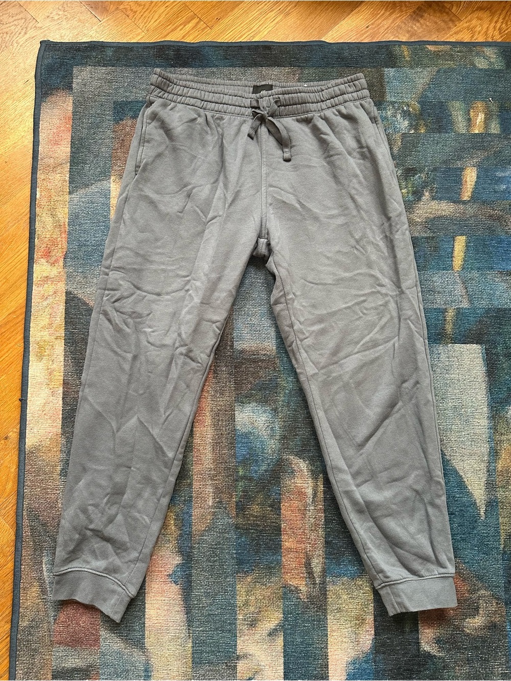 H&M Light Gray Drawstring Joggers
